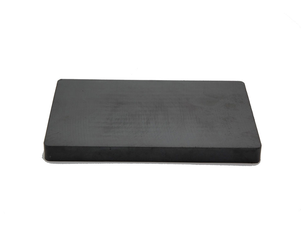 Radial Magnets Ferrite Block Magnet – 3x2x0.5 Inch, Ceramic, 10 Year Warranty
